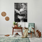 DUCKTAILS AND TIDBITS Peel and Stick Vertical Poster