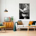 DUCKTAILS AND TIDBITS Peel and Stick Vertical Poster