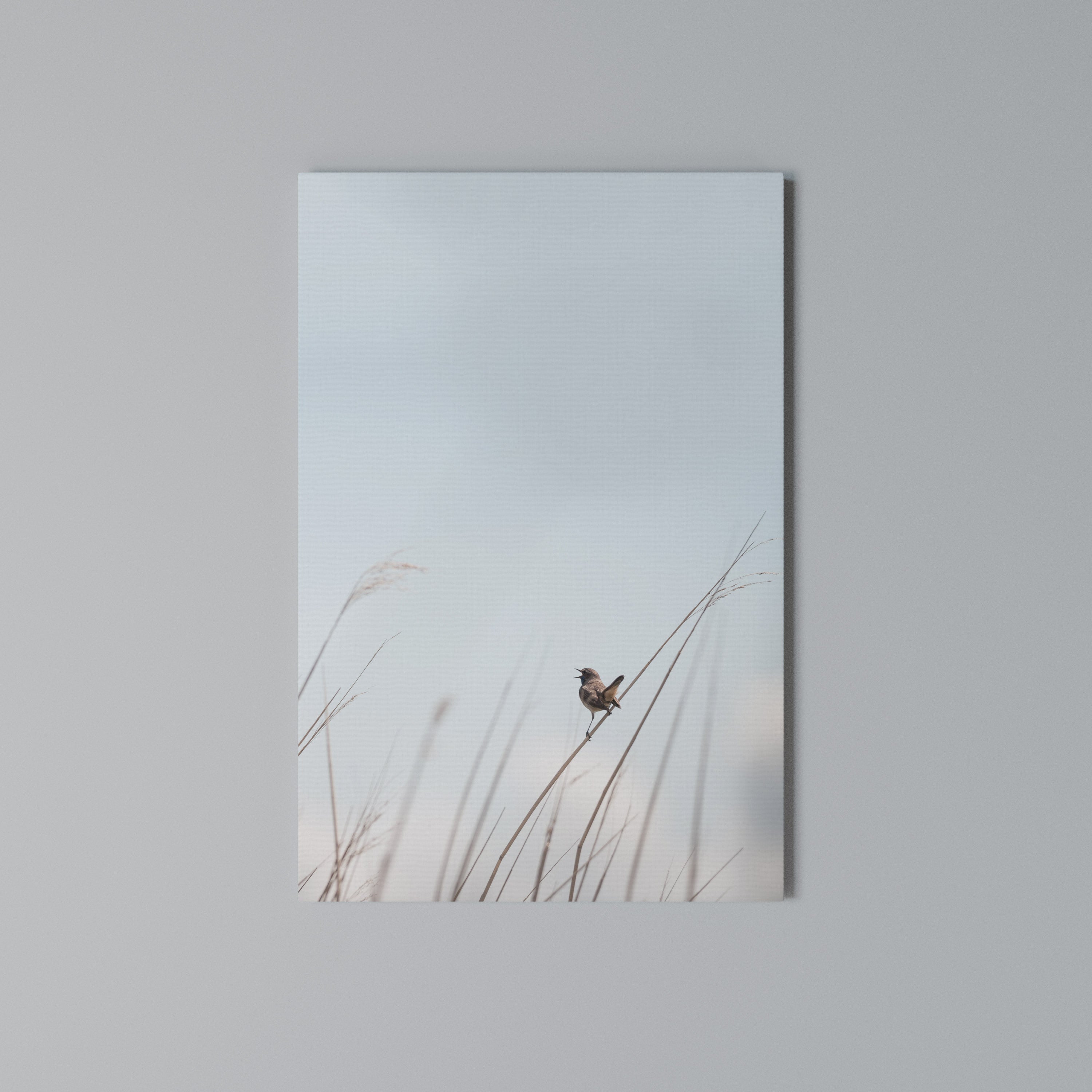 NATURE'S CHORUS Vertical Canvas Print