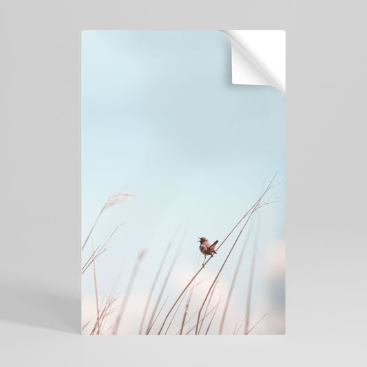 NATURE'S CHORUS Selbstklebendes Poster - Hochformat