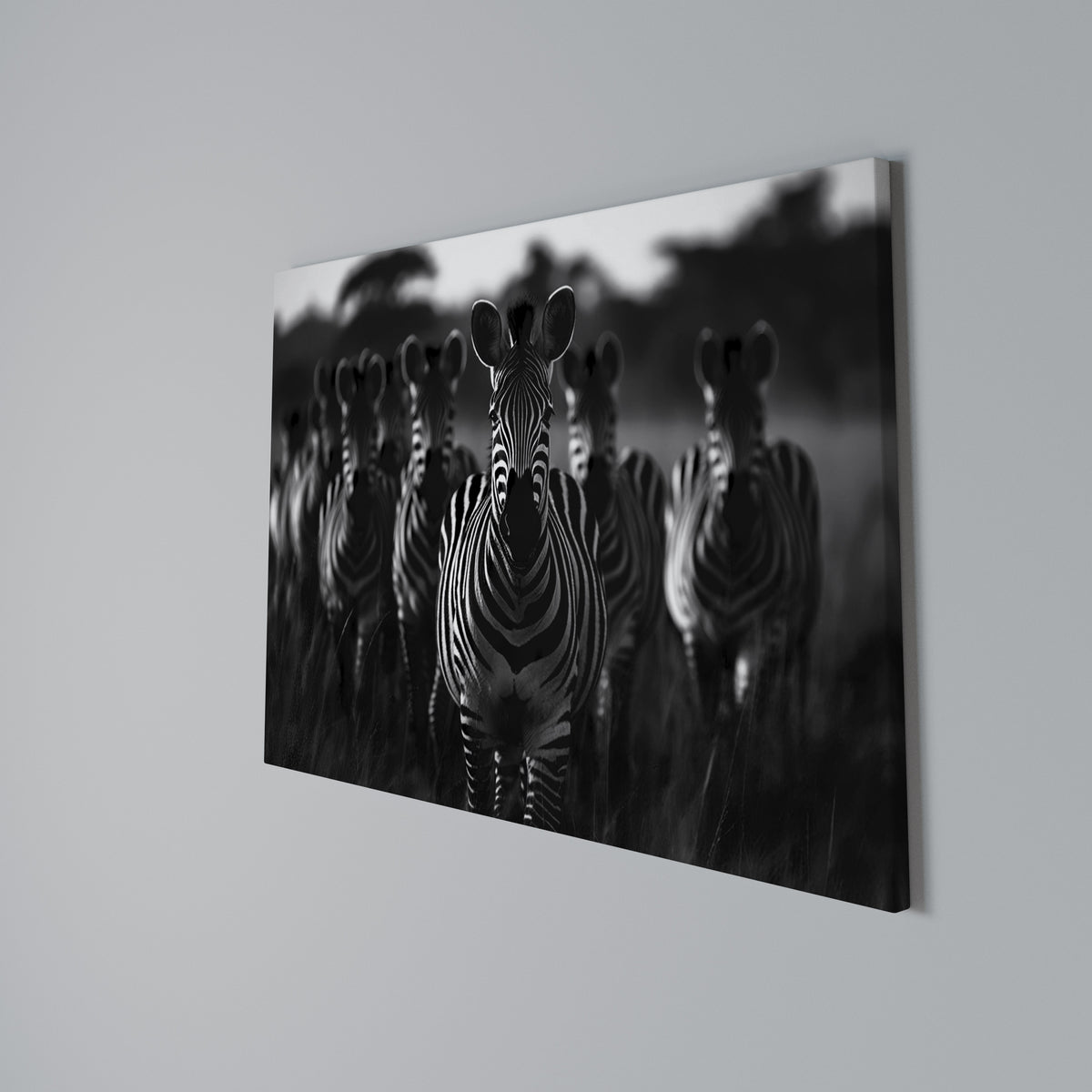 STRIPED SYMPHONY SAGA Horizontal Canvas Print