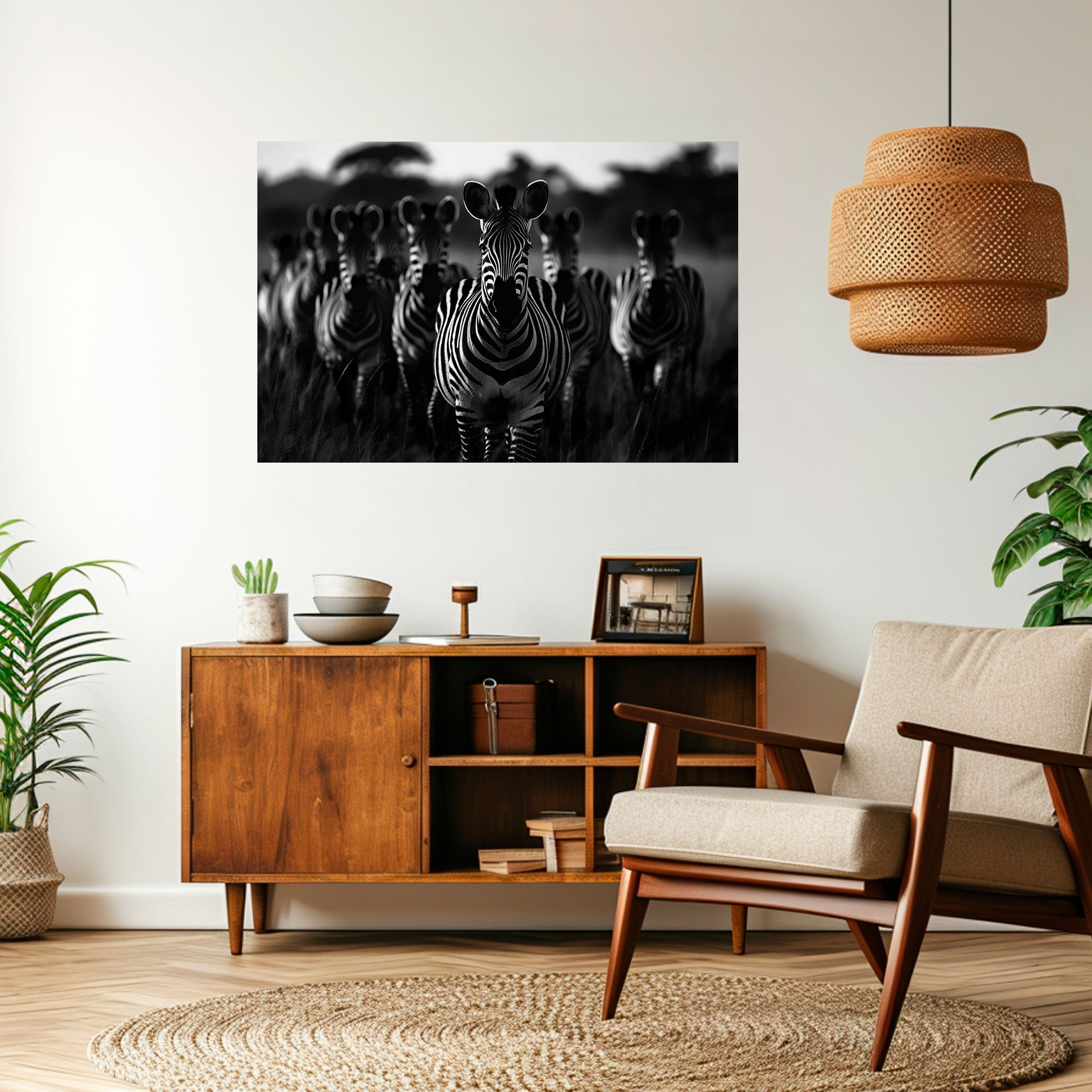 STRIPED SYMPHONY SAGA Horizontales Poster zum Abziehen und Aufkleben