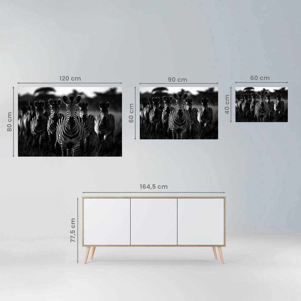 STRIPED SYMPHONY SAGA Horizontales Poster zum Abziehen und Aufkleben