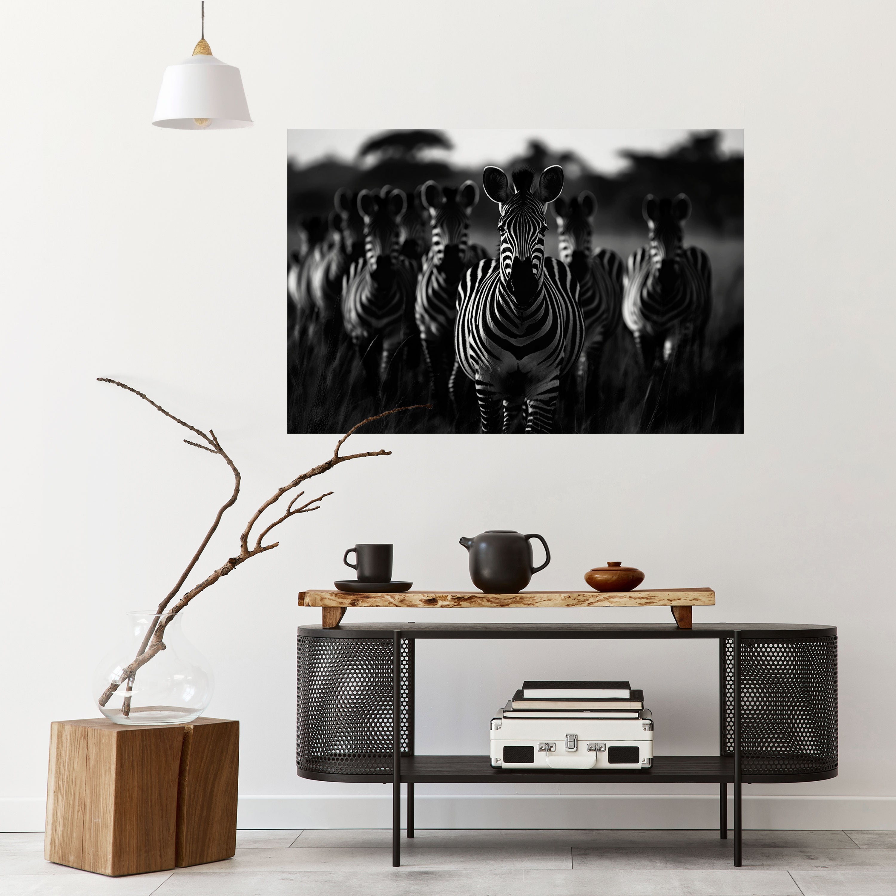STRIPED SYMPHONY SAGA Horizontales Poster zum Abziehen und Aufkleben