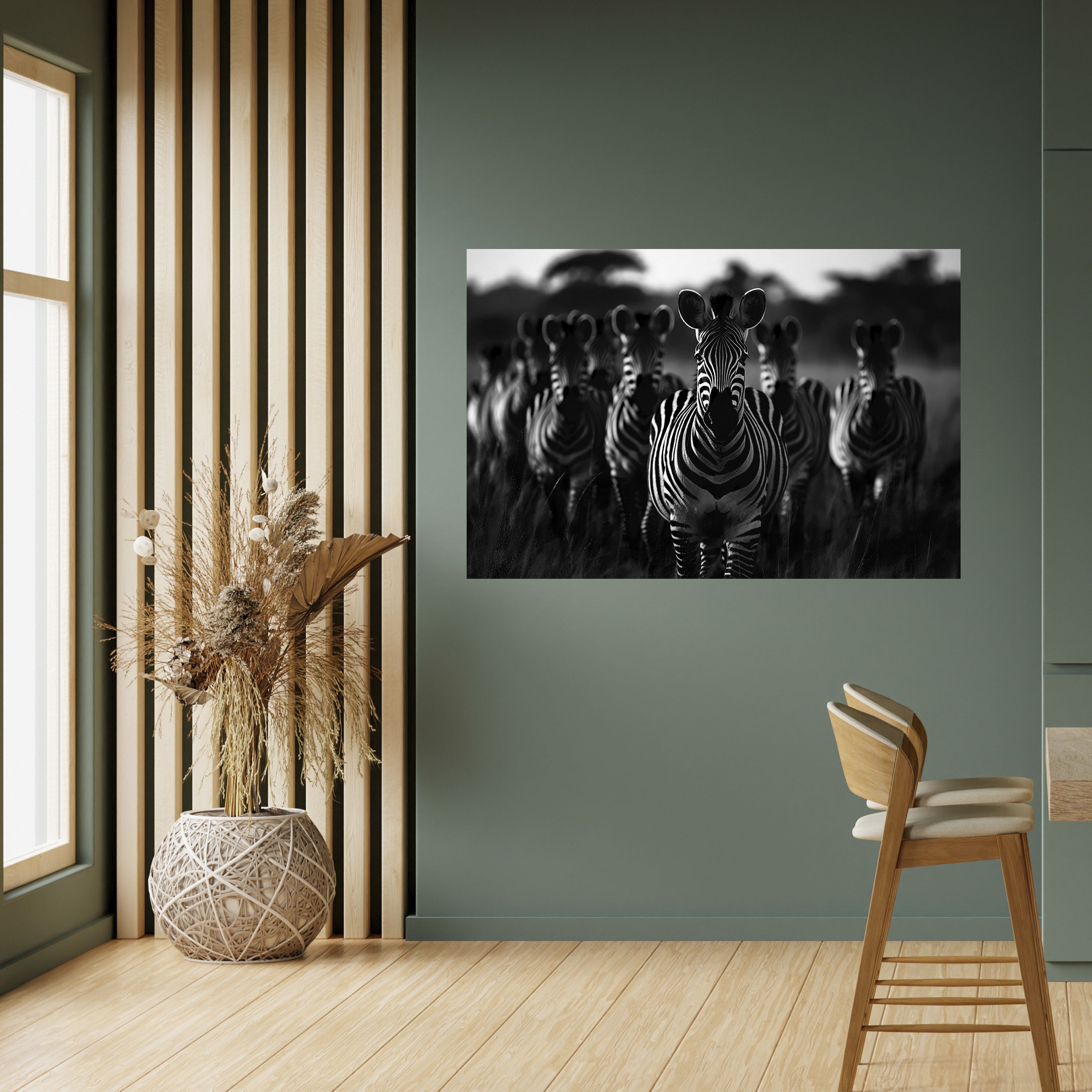 STRIPED SYMPHONY SAGA Horizontales Poster zum Abziehen und Aufkleben