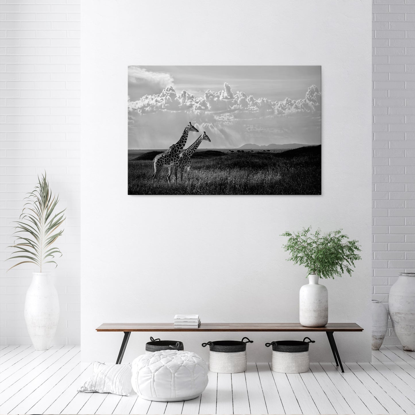 ELEGANT HEIGHTS UNVEILED Horizontal Canvas Print