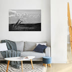 ELEGANT HEIGHTS UNVEILED Selbstklebendes Horizontal-Poster