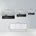 ELEGANT HEIGHTS UNVEILED Selbstklebendes Horizontal-Poster