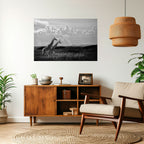 ELEGANT HEIGHTS UNVEILED Selbstklebendes Horizontal-Poster