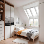 ELEGANT HEIGHTS UNVEILED Selbstklebendes Horizontal-Poster