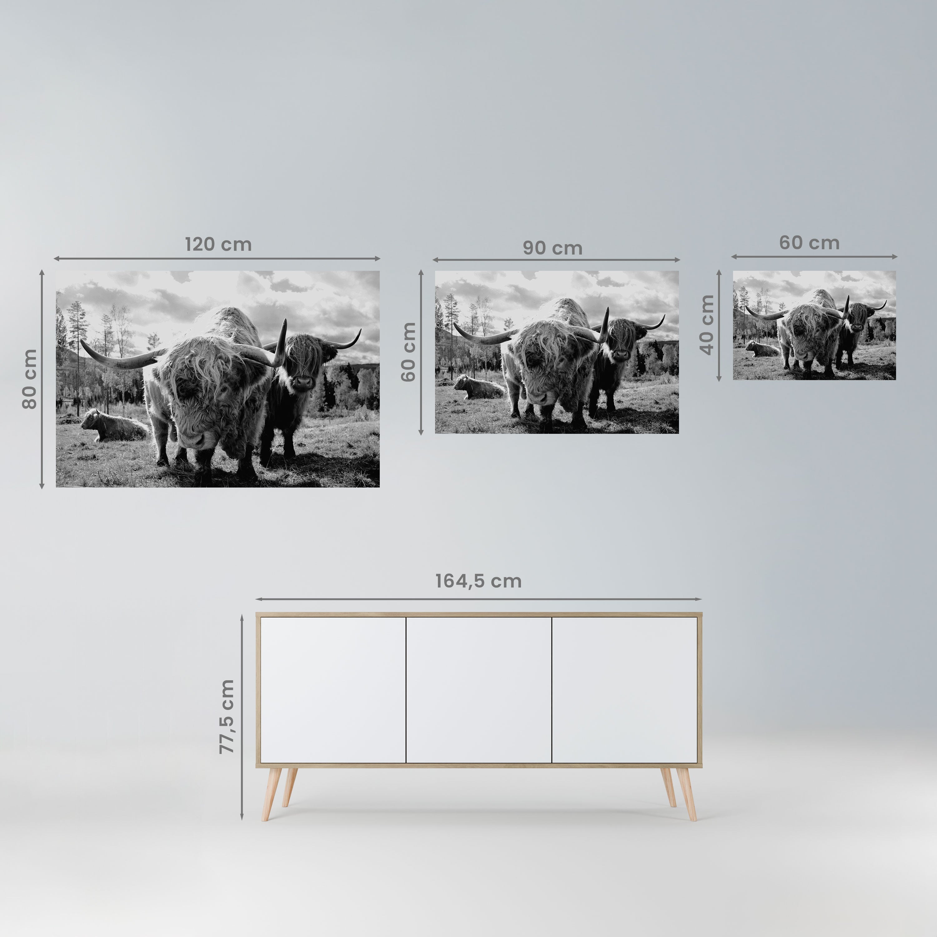 Stille alter Seelen, horizontales Poster zum Abziehen und Aufkleben