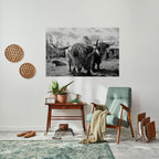 STILLNESS OF OLD SOULS Selbstklebendes Horizontal-Poster