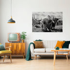 STILLNESS OF OLD SOULS Selbstklebendes Horizontal-Poster