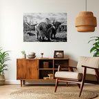 STILLNESS OF OLD SOULS Selbstklebendes Horizontal-Poster