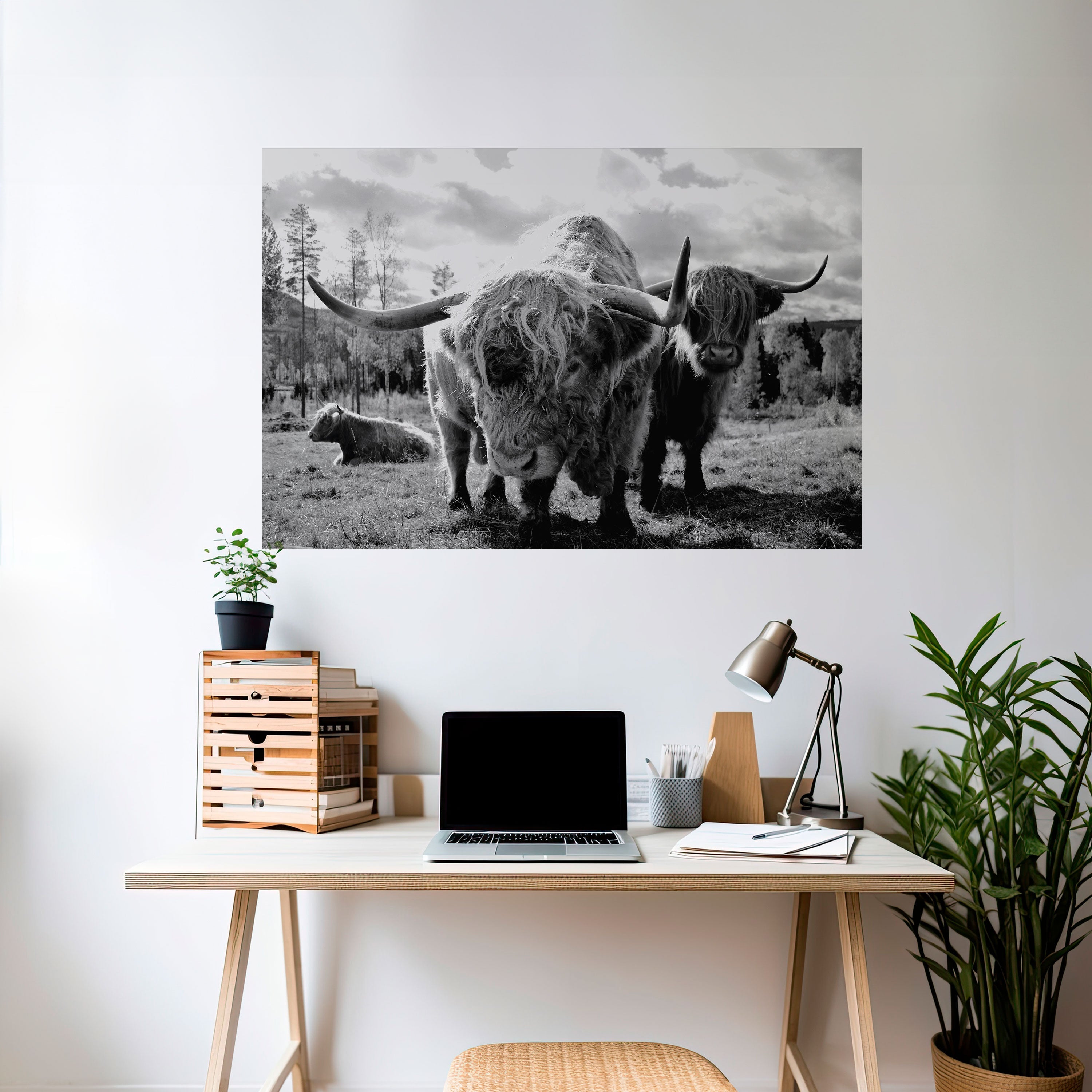 Stille alter Seelen, horizontales Poster zum Abziehen und Aufkleben