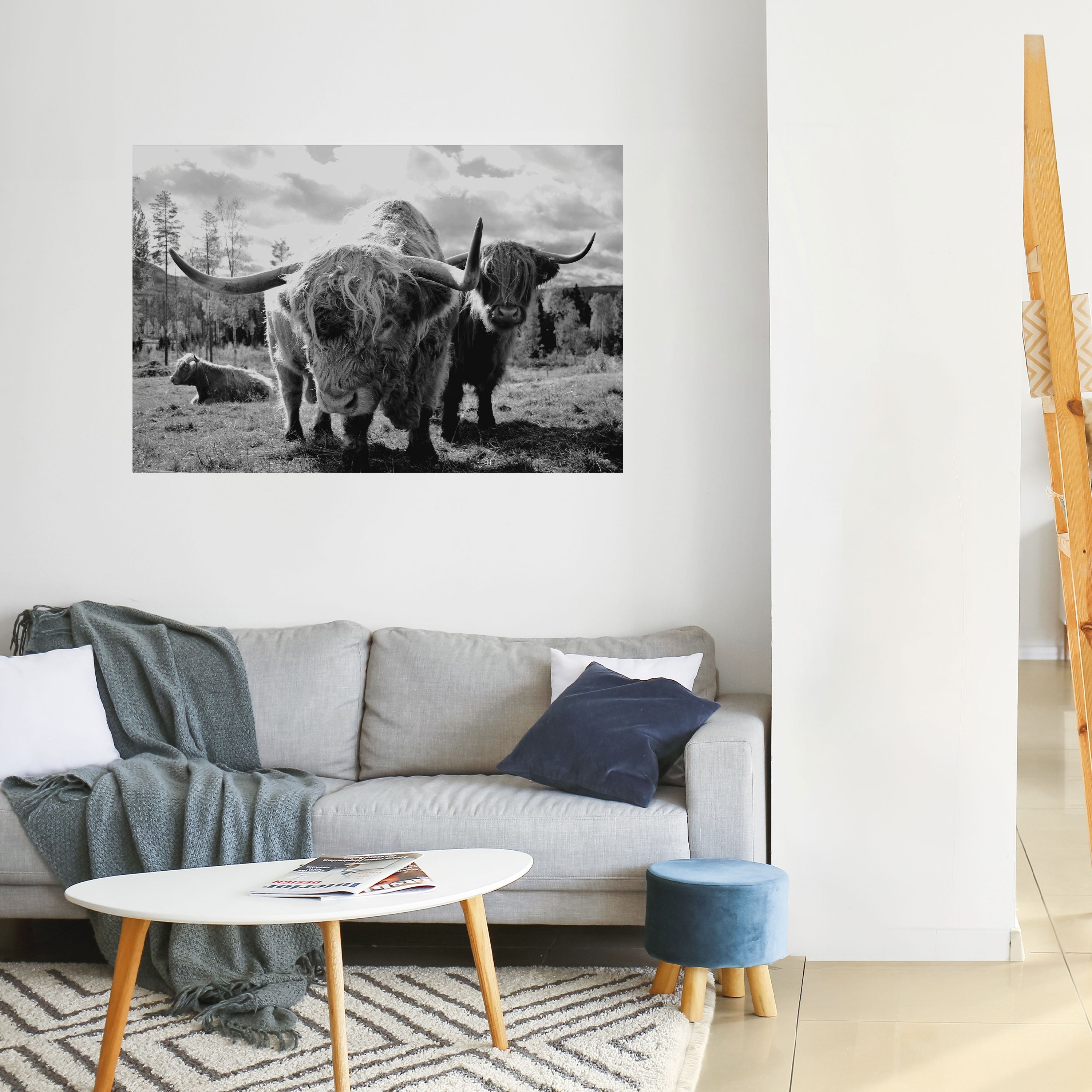 Stille alter Seelen, horizontales Poster zum Abziehen und Aufkleben