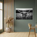 HORNED HERO IN FOCUS Selbstklebendes Horizontal-Poster