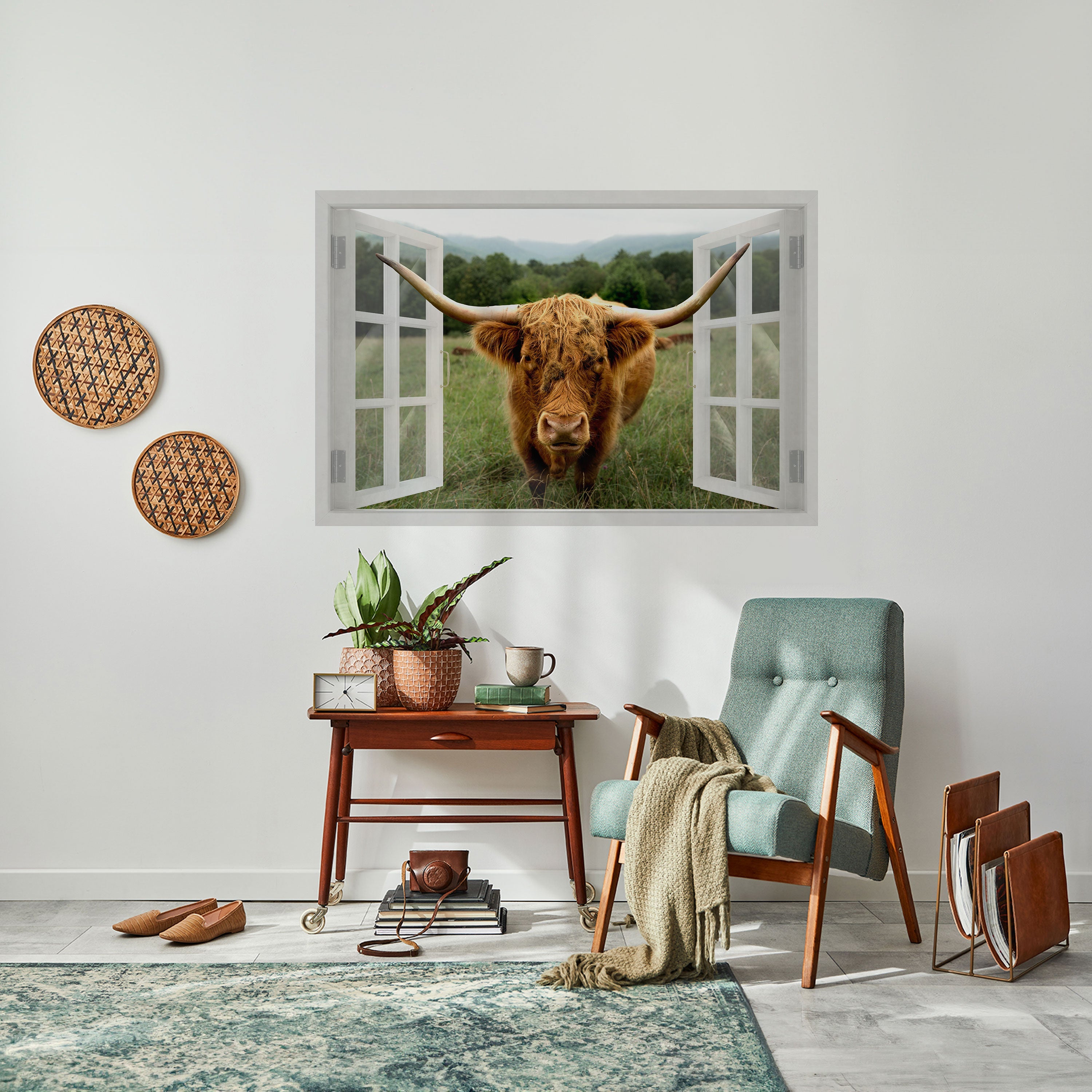 FIELDS OF FOCUS Horizontales Poster zum Abziehen und Aufkleben