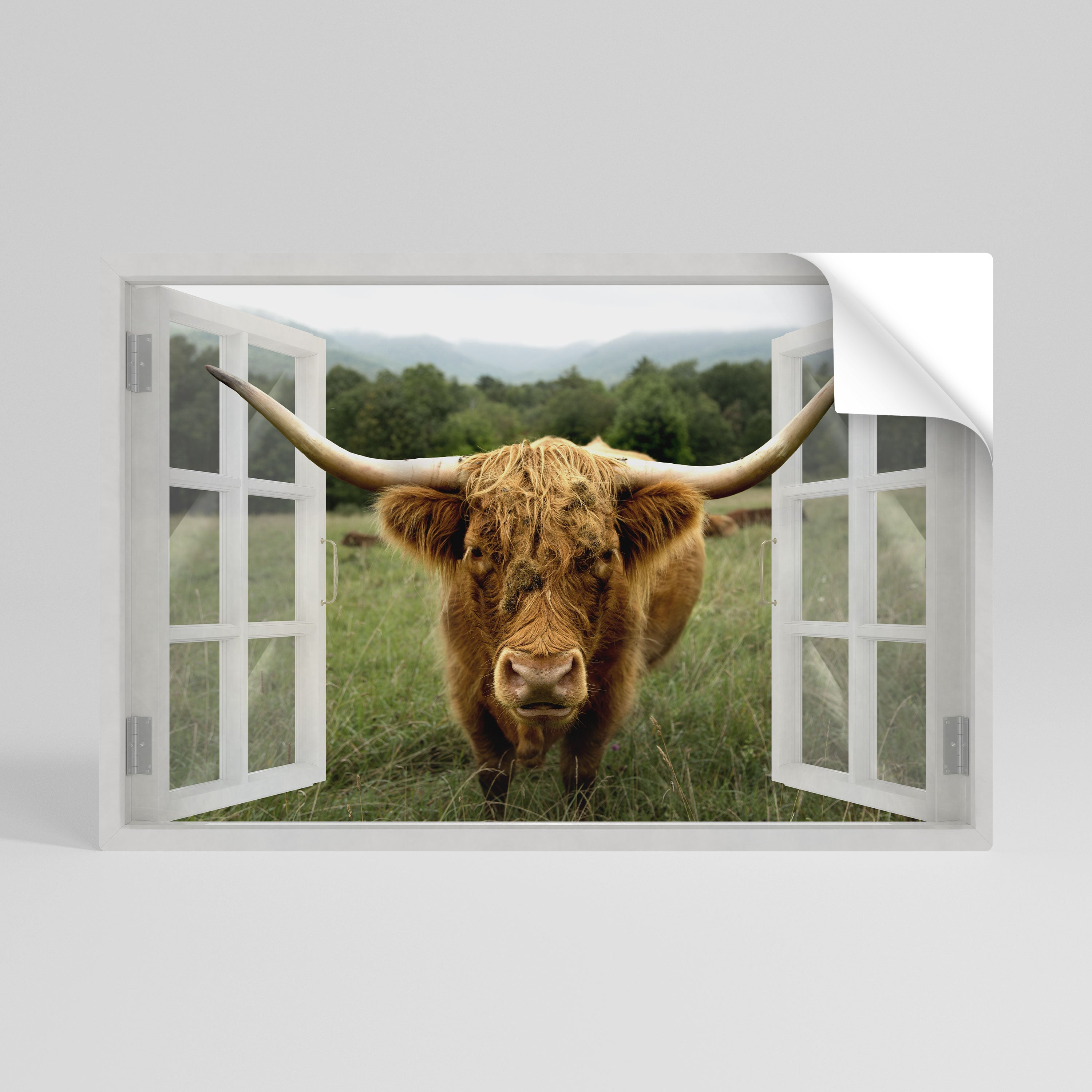FIELDS OF FOCUS Horizontales Poster zum Abziehen und Aufkleben
