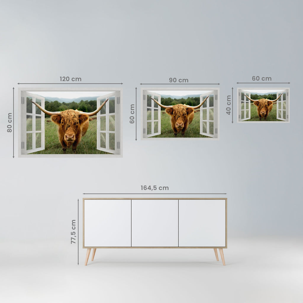 FIELDS OF FOCUS Horizontales Poster zum Abziehen und Aufkleben