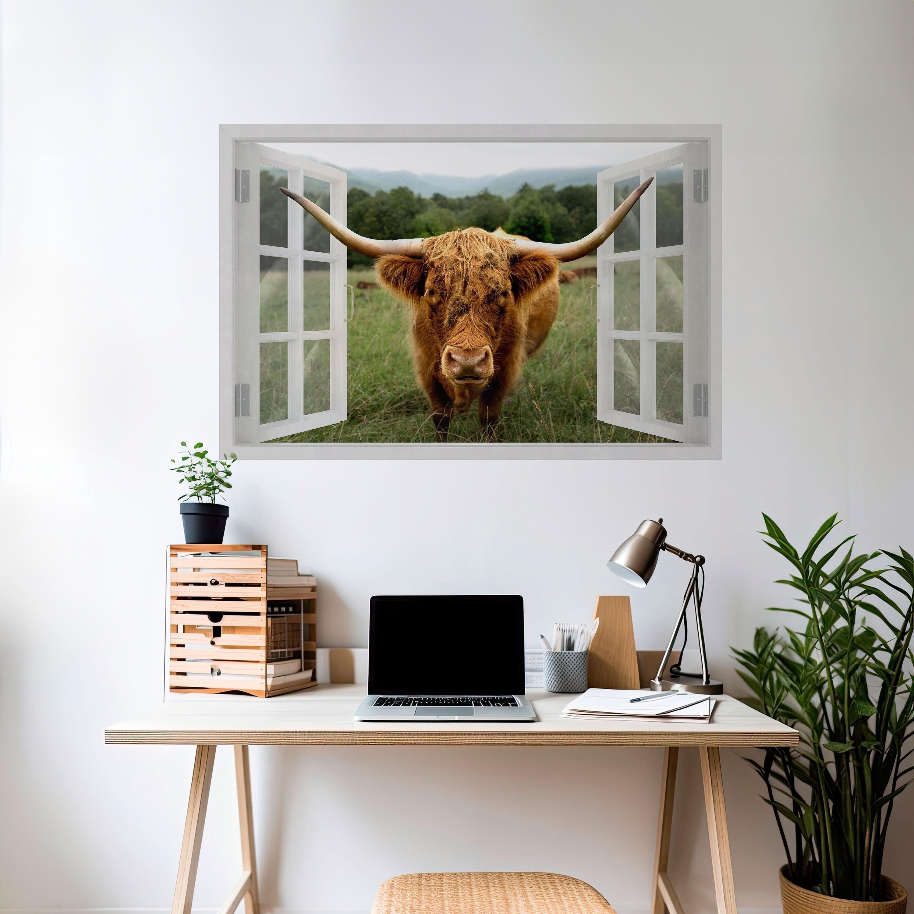 FIELDS OF FOCUS Horizontales Poster zum Abziehen und Aufkleben