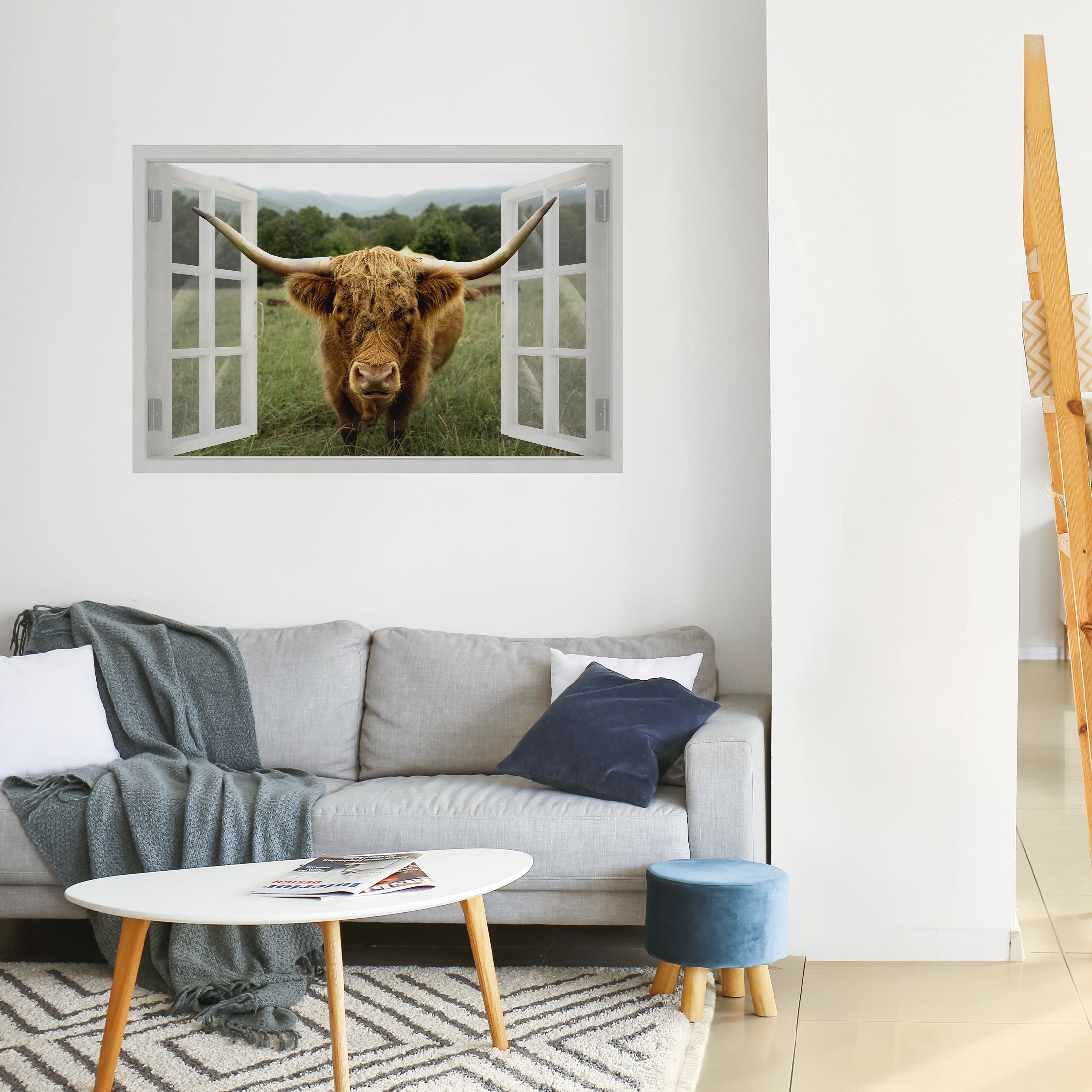 FIELDS OF FOCUS Horizontales Poster zum Abziehen und Aufkleben