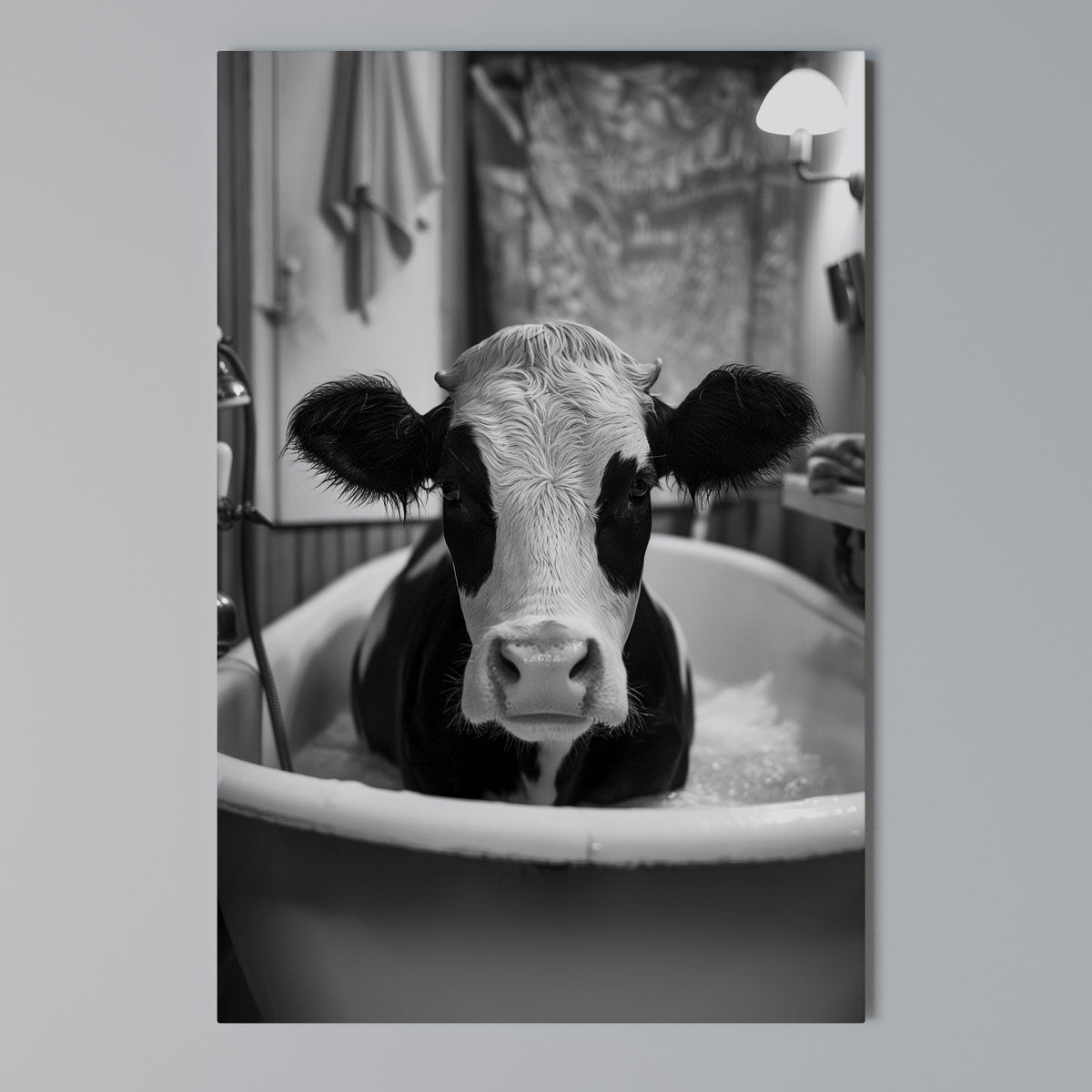 MONOCHROME MOOOD Vertical Canvas Print