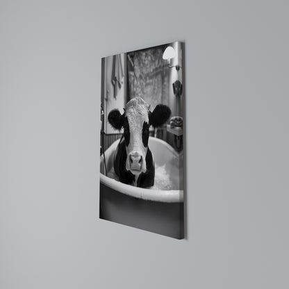 MONOCHROME MOOOD Vertical Canvas Print