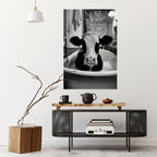 MONOCHROME MOOOD Peel and Stick Vertical Poster