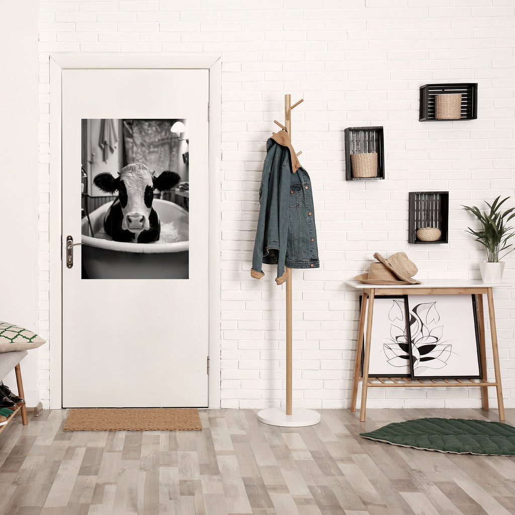 MONOCHROME MOOOD Vertikales Poster zum Abziehen und Aufkleben