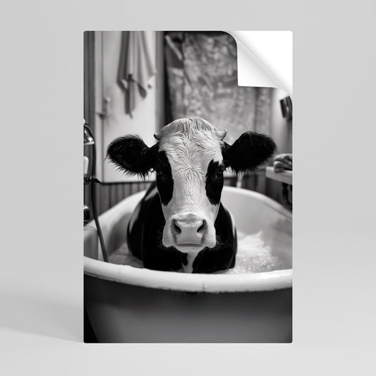 MONOCHROME MOOOD Selbstklebendes Poster - Hochformat