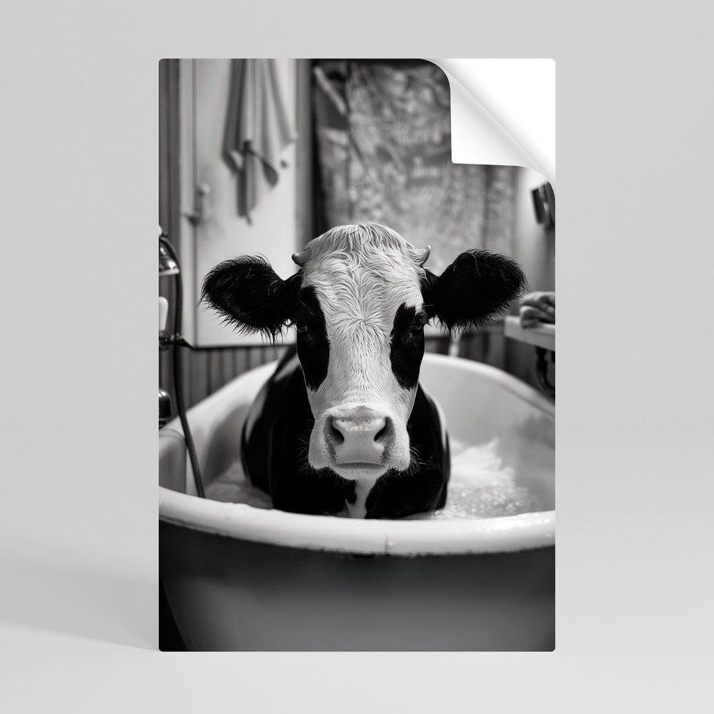 MONOCHROME MOOOD Vertikales Poster zum Abziehen und Aufkleben
