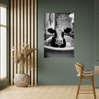 MONOCHROME MOOOD Peel and Stick Vertical Poster