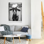 BUBBLE-BATHED BLISS Peel and Stick Vertical Poster