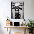 BUBBLE-BATHED BLISS Peel and Stick Vertical Poster