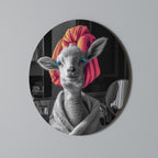 COUTURE CUDDLE Runde Wanddekoration Ø 69 cm