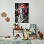 COUTURE CUDDLE Peel and Stick Vertical Poster