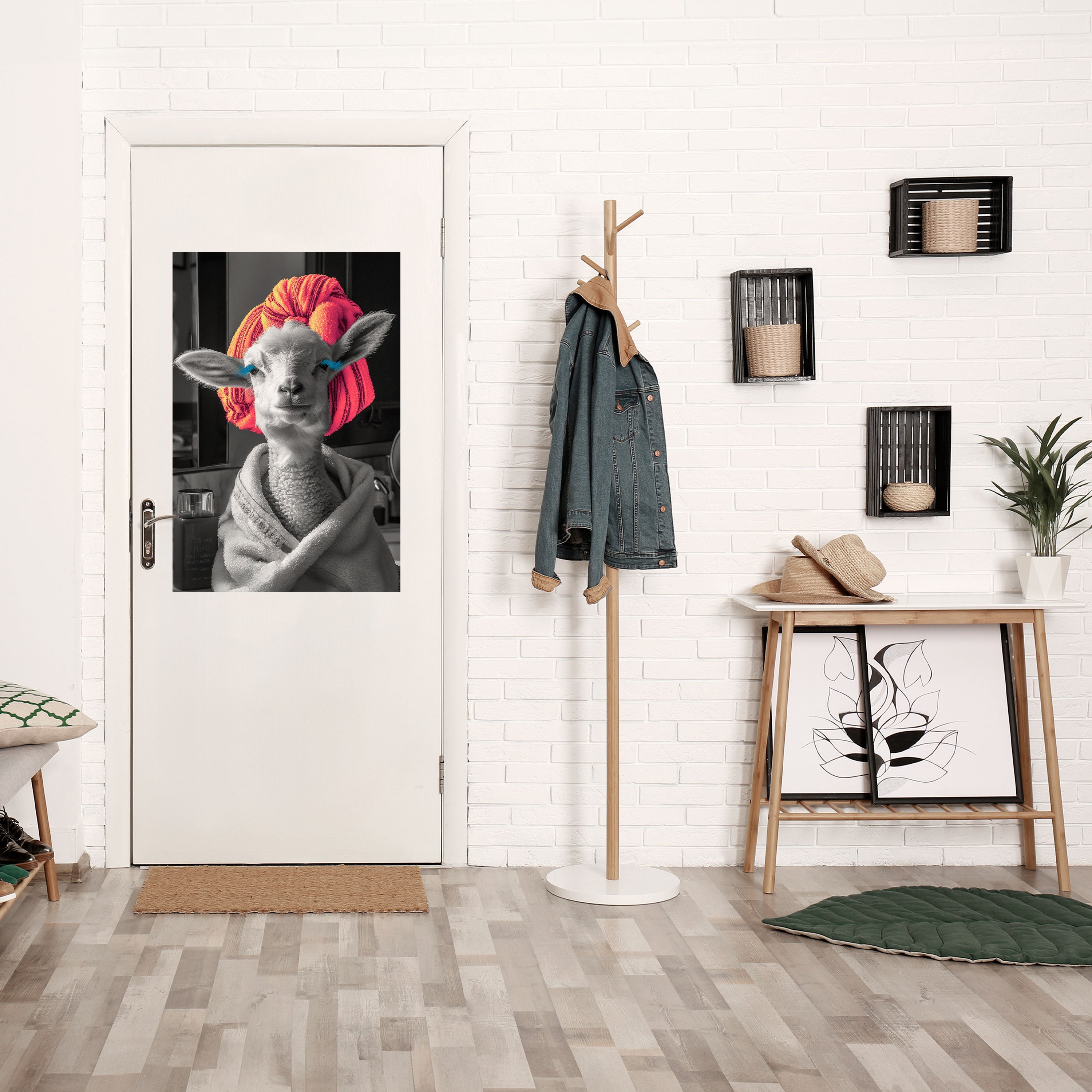 COUTURE CUDDLE Vertikales Poster zum Abziehen und Aufkleben
