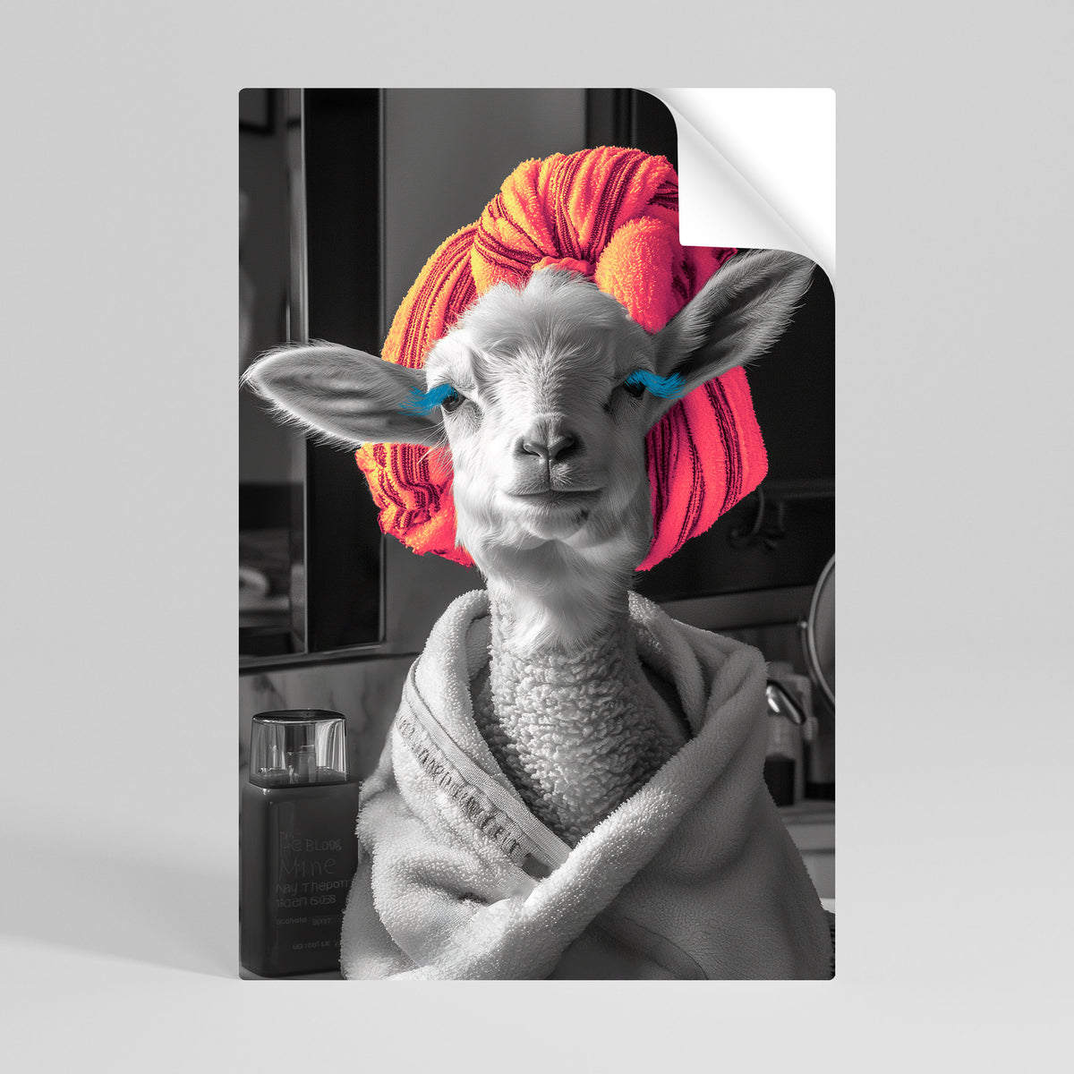 COUTURE CUDDLE Selbstklebendes Poster - Hochformat