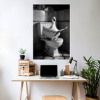 DUCKS IN THE CITY Selbstklebendes Poster - Hochformat