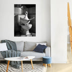 DUCKS IN THE CITY Selbstklebendes Poster - Hochformat