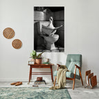 DUCKS IN THE CITY Selbstklebendes Poster - Hochformat