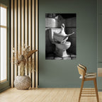 DUCKS IN THE CITY Selbstklebendes Poster - Hochformat