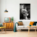 DUCKS IN THE CITY Selbstklebendes Poster - Hochformat