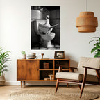 DUCKS IN THE CITY Selbstklebendes Poster - Hochformat