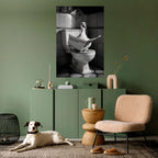 DUCKS IN THE CITY Selbstklebendes Poster - Hochformat