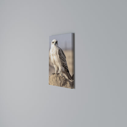 SILENT WINGS OF POWER Vertical Canvas Print