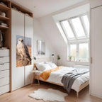 SILENT WINGS OF POWER Peel and Stick Vertical Poster