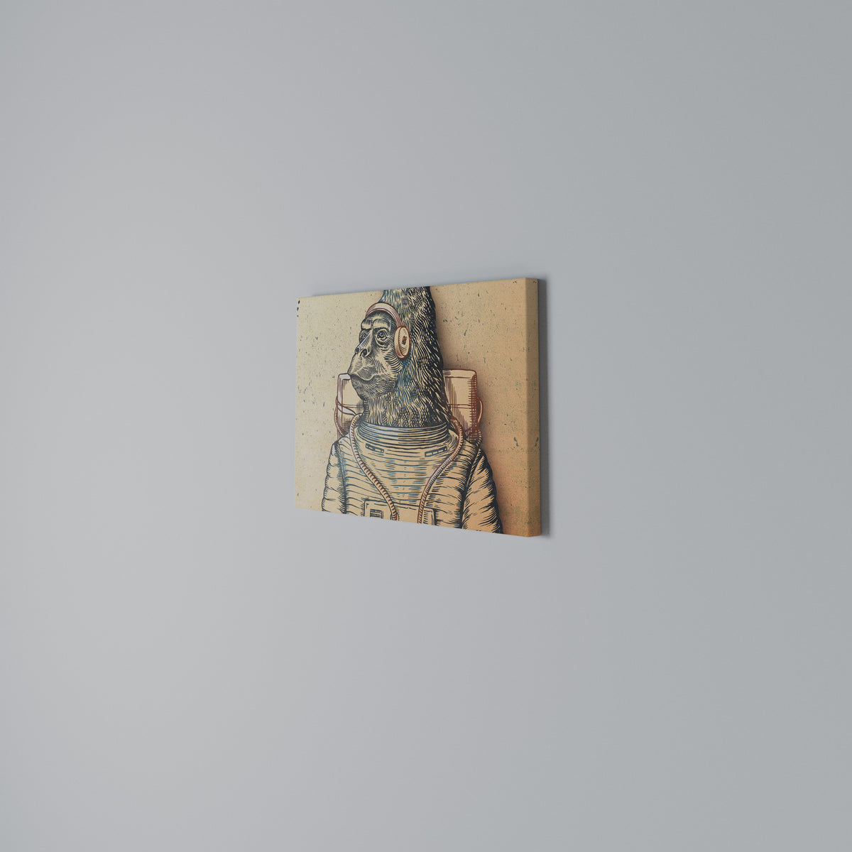 GORILLA GROOVE Horizontal Canvas Print