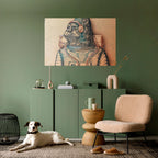 GORILLA GROOVE Selbstklebendes Horizontal-Poster